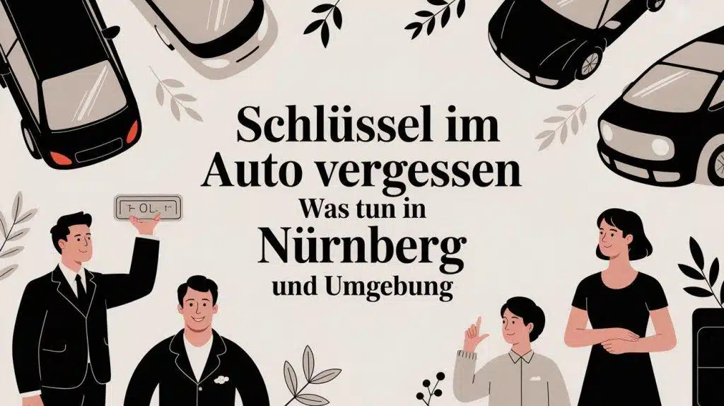 Autoschlüssel verloren oder vergessen in Nürnberg und Umgebung