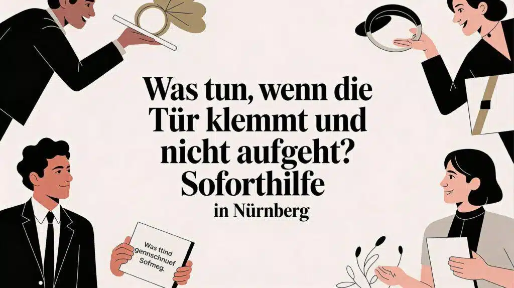Soforthilfe bei klemmender Tür in Nürnberg